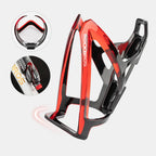 Rockbros FK338 dviračio butelio laikiklis - juodas ir raudonas -- Bicycle Bottle Cages