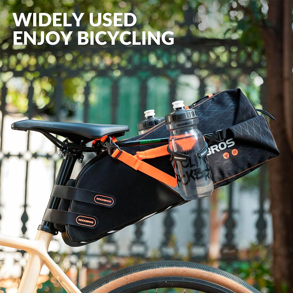 Rockbros 31210013001 daugiavalentis laikiklis stabilizuojantis sedynės krepšį - juodas -- Bicycle Bags