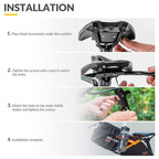 Rockbros 31210013001 daugiavalentis laikiklis stabilizuojantis sedynės krepšį - juodas -- Bicycle Bags
