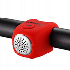 Rockbros CB1709RD elektroninis dviračio skambutis - raudonas -- Bicycle Bells & Horns