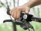 Rockbros CB1709BK elektroninis dviračio skambutis - juodas -- Bicycle Bells & Horns