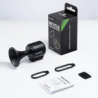 Rockbros 34210002001 elektroninis dviračio skambutis - juodas -- Bicycle Bells & Horns