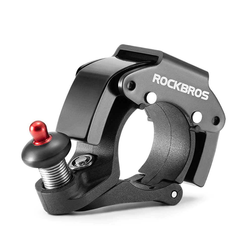 Rockbros 34210006001 C formos dviračio skambutis - juodas -- Bicycle Bells & Horns