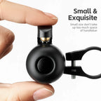 Rockbros 34210007002 dviračio skambutis montavimui dešiniajai vairo pusei - juodas -- Bicycle Bells & Horns