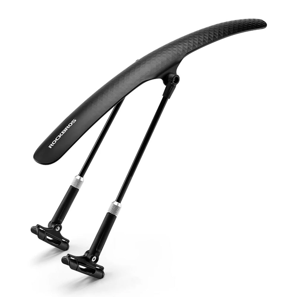 Rockbros 28210007001 dviračio blatintuvas, universalus, reguliuojamas - juodas -- Bicycle Fenders