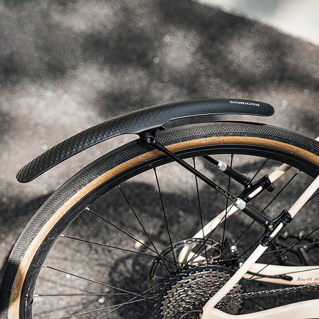 Rockbros 28210007001 dviračio blatintuvas, universalus, reguliuojamas - juodas -- Bicycle Fenders