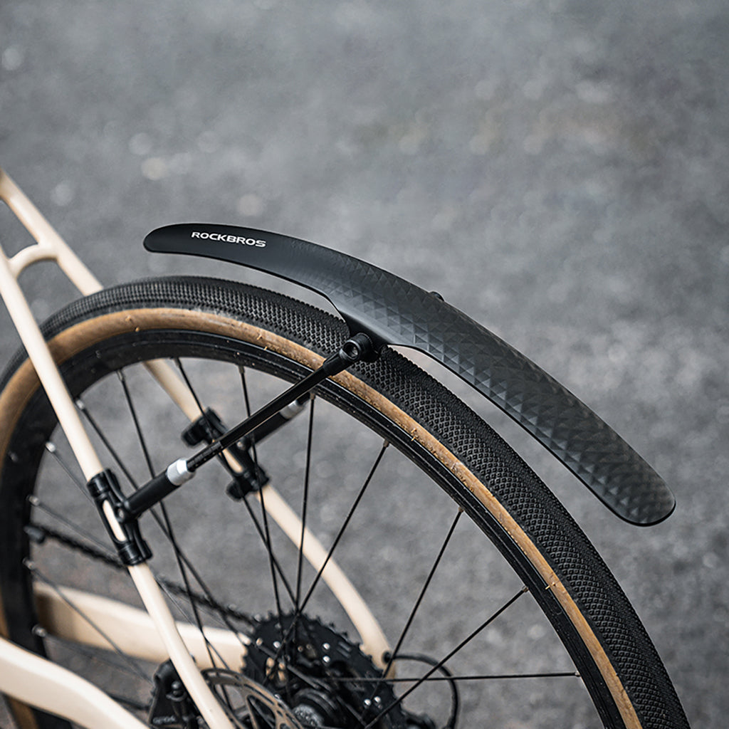 Rockbros 28210007001 dviračio blatintuvas, universalus, reguliuojamas - juodas -- Bicycle Fenders