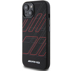 AMG silikoninis MagSafe dėklas iPhone 15/14/13 – juodas -- iPhone 13