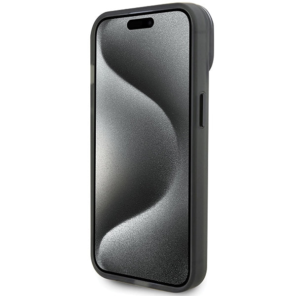 Ferrari MagSafe dėklas iPhone 15 Plus/14 Plus – skaidrus