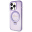 Guess MagSafe dėklas su žiedu iPhone 13/13 Pro – violetinis