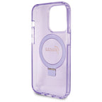 Guess MagSafe dėklas iPhone 14 Pro Max – violetinis