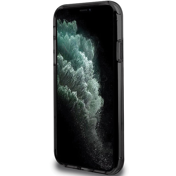 Karl Lagerfeld MagSafe dėklas su žiedu iPhone 11/XR – juodas -- iPhone 11