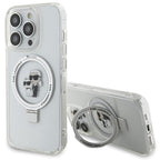 Karl Lagerfeld MagSafe dėklas iPhone 13 Pro Max – baltas
