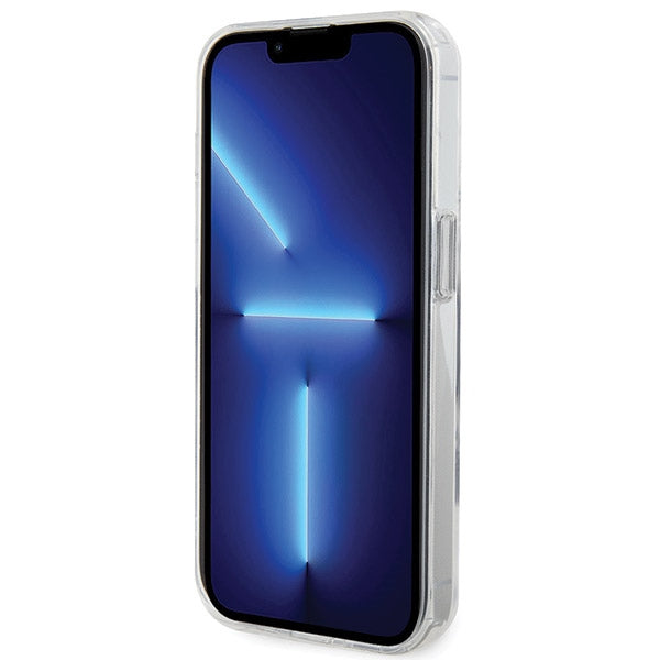 Karl Lagerfeld MagSafe dėklas iPhone 13 Pro Max – baltas