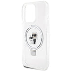 Karl Lagerfeld MagSafe dėklas iPhone 13 Pro Max – baltas
