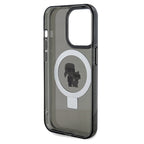 Karl Lagerfeld MagSafe dėklas iPhone 13 Pro Max – juodas