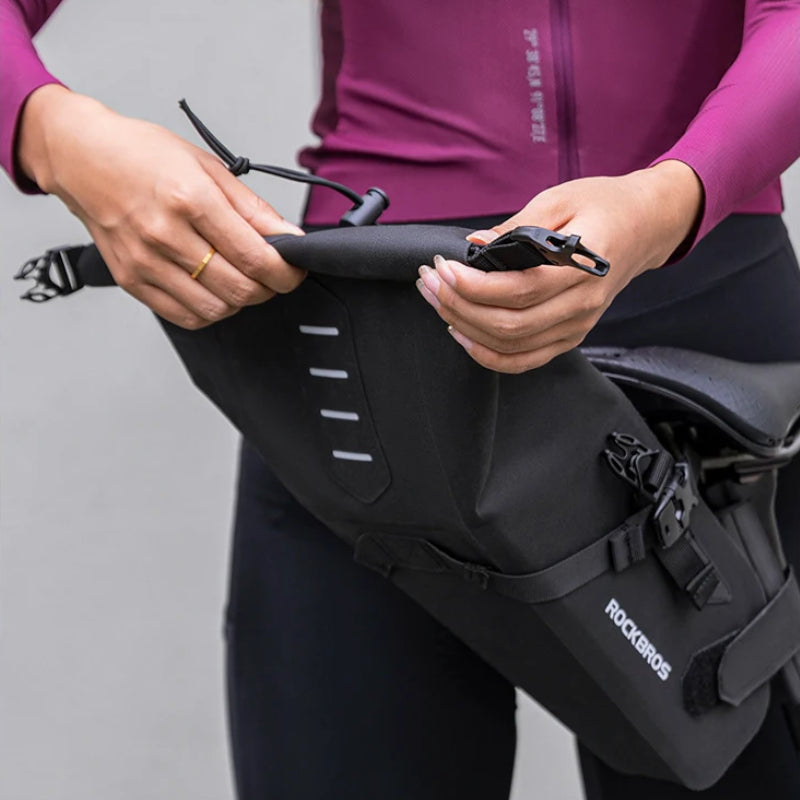 Rockbros 30130061001 dviračio krepšys 3L - juodas -- Bicycle Bags