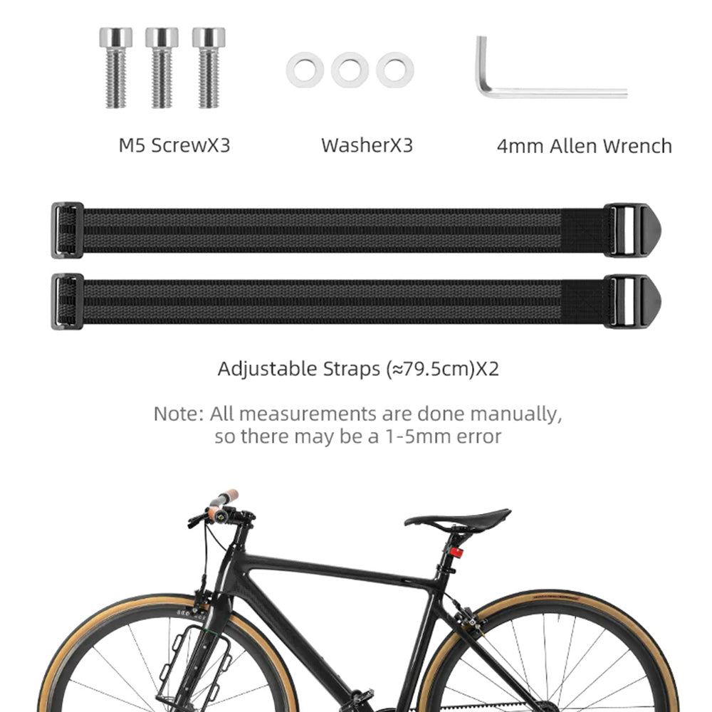Rockbros 33210010001 priekinis dviračio lentyna dviračio šakei - juodas -- Cycling Accessories