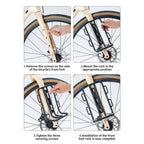 Rockbros 33210010001 priekinis dviračio lentyna dviračio šakei - juodas -- Cycling Accessories