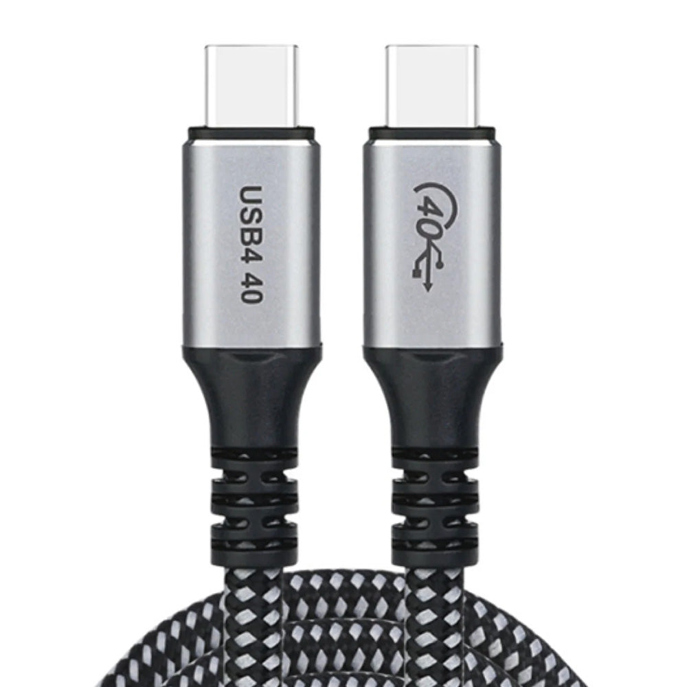 Choetech laidas XCC-1040 USB-C / USB-C 240W 8K 60Hz 1.2 m juodas Pirmasis paveikslėlis
