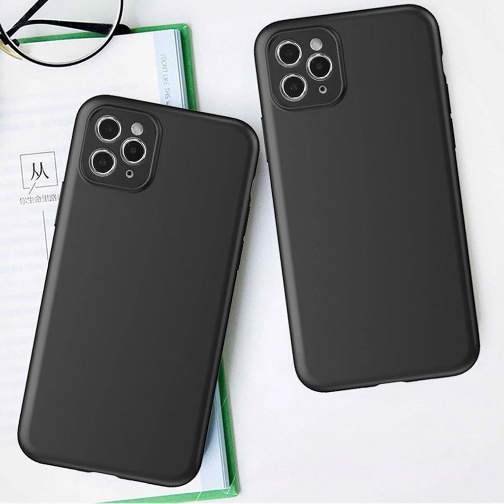 Minkštas telefono dėklas 2 - juodas -- Cell phone cases and covers