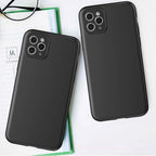Minkštas telefono dėklas 2 - juodas -- Cell phone cases and covers
