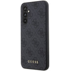 Guess dėklas Samsung Galaxy S23 FE – pilkas