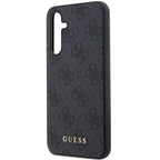 Guess dėklas Samsung Galaxy S23 FE – pilkas