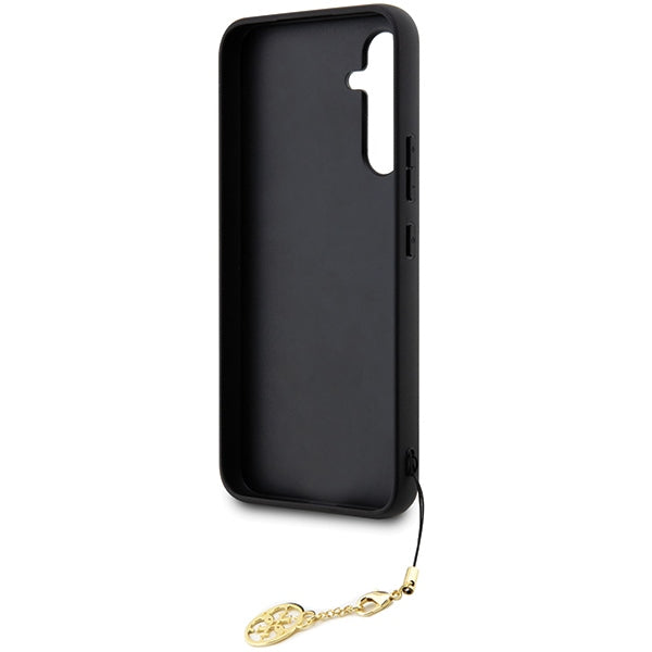 Guess 4G Charms dėklas Samsung Galaxy S23 FE – rudas