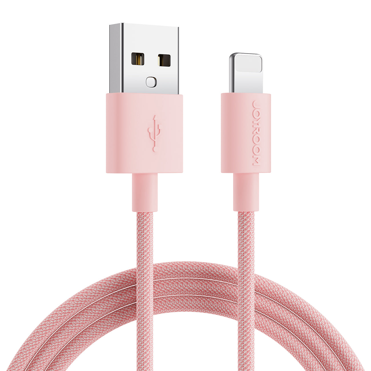 Joyroom laidas Colorful Data Cable S-2030M13 USB-A / Lightning 2.4A 2 m rožinis