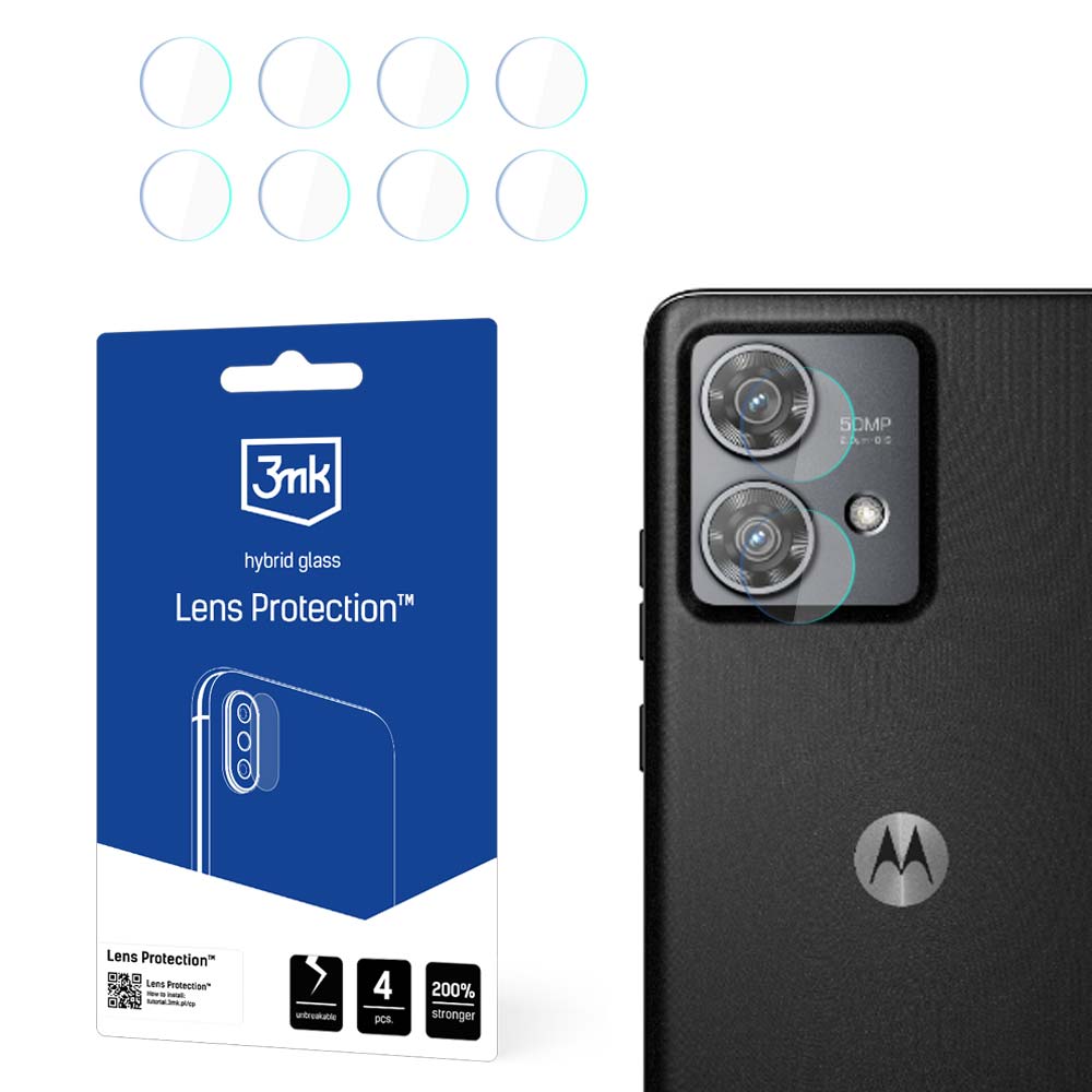 3mk Lens Protection™ hibridinis kameros stiklas, skirtas Motorola Edge 40 Neo -- Motorola Edge 40 Neo