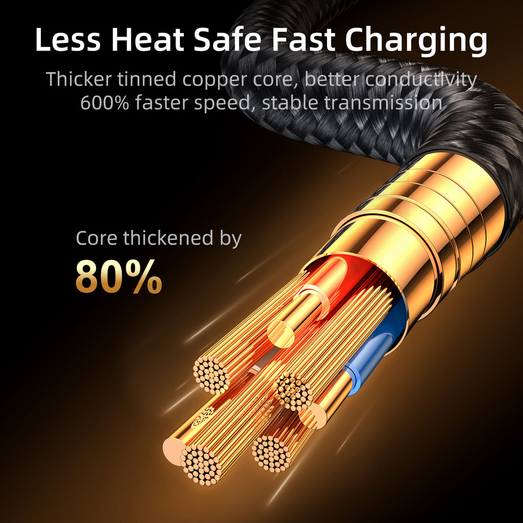 Joyroom Gaming laidas S-UL012A6 Lightning (kampinis) / USB-A (tiesus) 2.4A 1.2 m - mėlynas