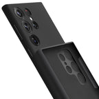 3mk silikoninis dėklas, skirtas Samsung Galaxy S24 Ultra - juodas