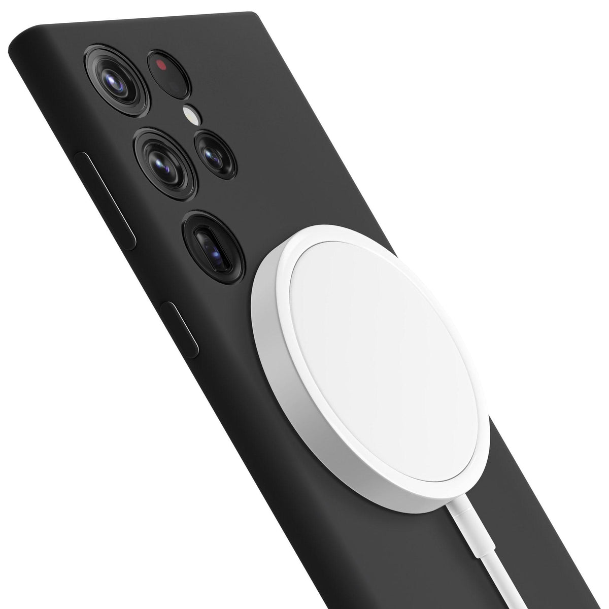 3mk silikoninis dėklas, skirtas Samsung Galaxy S24 Ultra - juodas