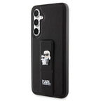 Karl Lagerfeld Gripstand Saffiano dėklas Galaxy S23 FE – juodas