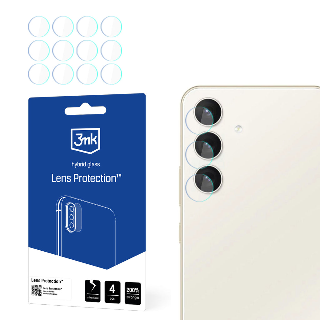 3mk Lens Protection™ hibridinis fotoaparato stiklas, skirtas Samsung Galaxy S24+