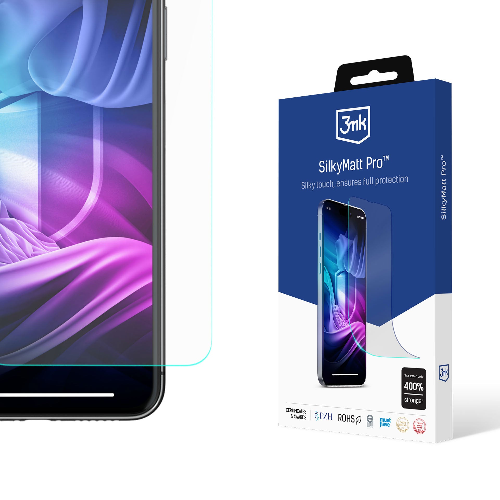 Samsung Galaxy S24+ – 3mk Silky Matt Pro -- Samsung Galaxy S24+