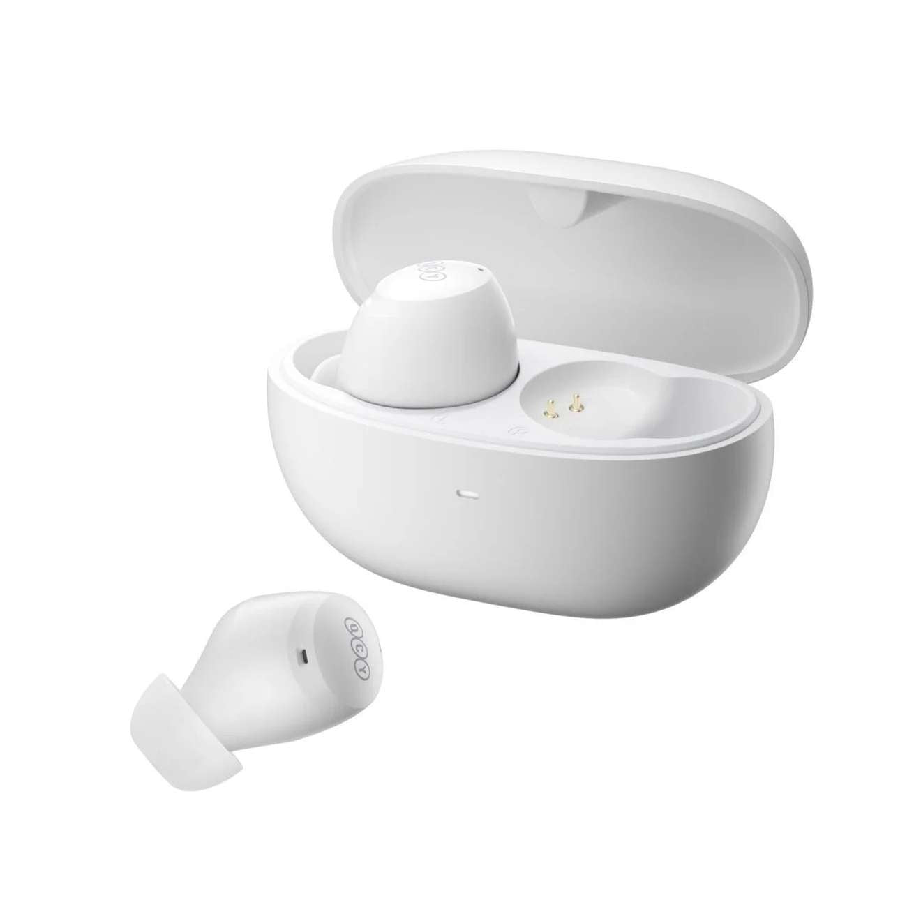 QCY HT07 ArcBuds TWS belaidės į ausis įdedamos Bluetooth 5.2 ausinės – baltos