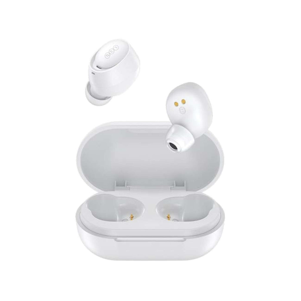 QCY T27 ArcBuds Lite TWS belaidės į ausis įdedamos Bluetooth 5.3 ausinės – baltos