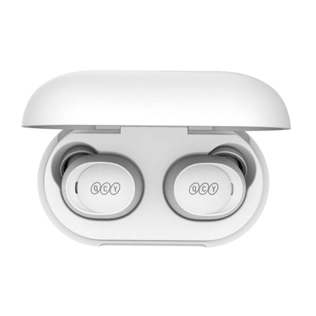 QCY T27 ArcBuds Lite TWS belaidės į ausis įdedamos Bluetooth 5.3 ausinės – baltos