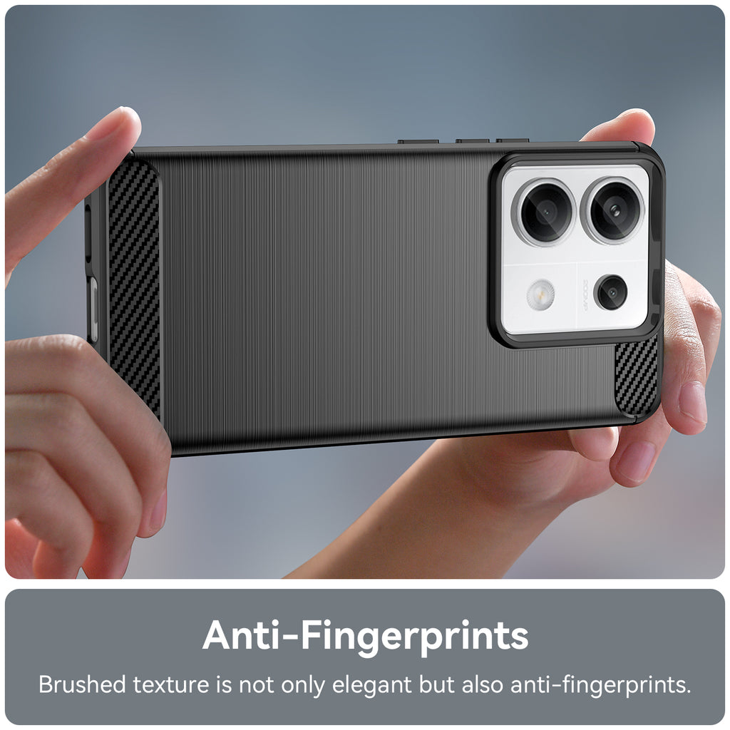 Carbon Case dėklas Xiaomi Redmi Note 13 Pro – juodas