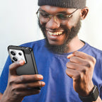 Carbon Case dėklas Xiaomi Redmi Note 13 Pro – juodas