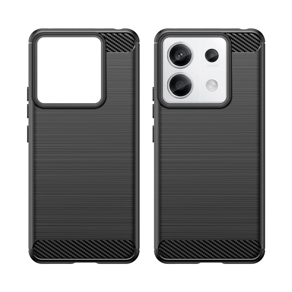 Carbon Case dėklas Xiaomi Redmi Note 13 Pro – juodas