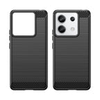 Carbon Case dėklas Xiaomi Redmi Note 13 Pro – juodas
