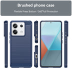 Carbon Case dėklas Xiaomi Redmi Note 13 Pro – mėlynas
