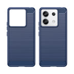 Carbon Case dėklas Xiaomi Redmi Note 13 Pro – mėlynas