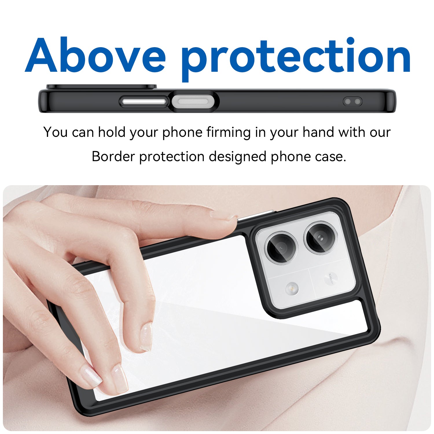 Outer Space dėklas Xiaomi Redmi Note 13 Pro+ – juodas -- Xiaomi Redmi Note 13 Pro+
