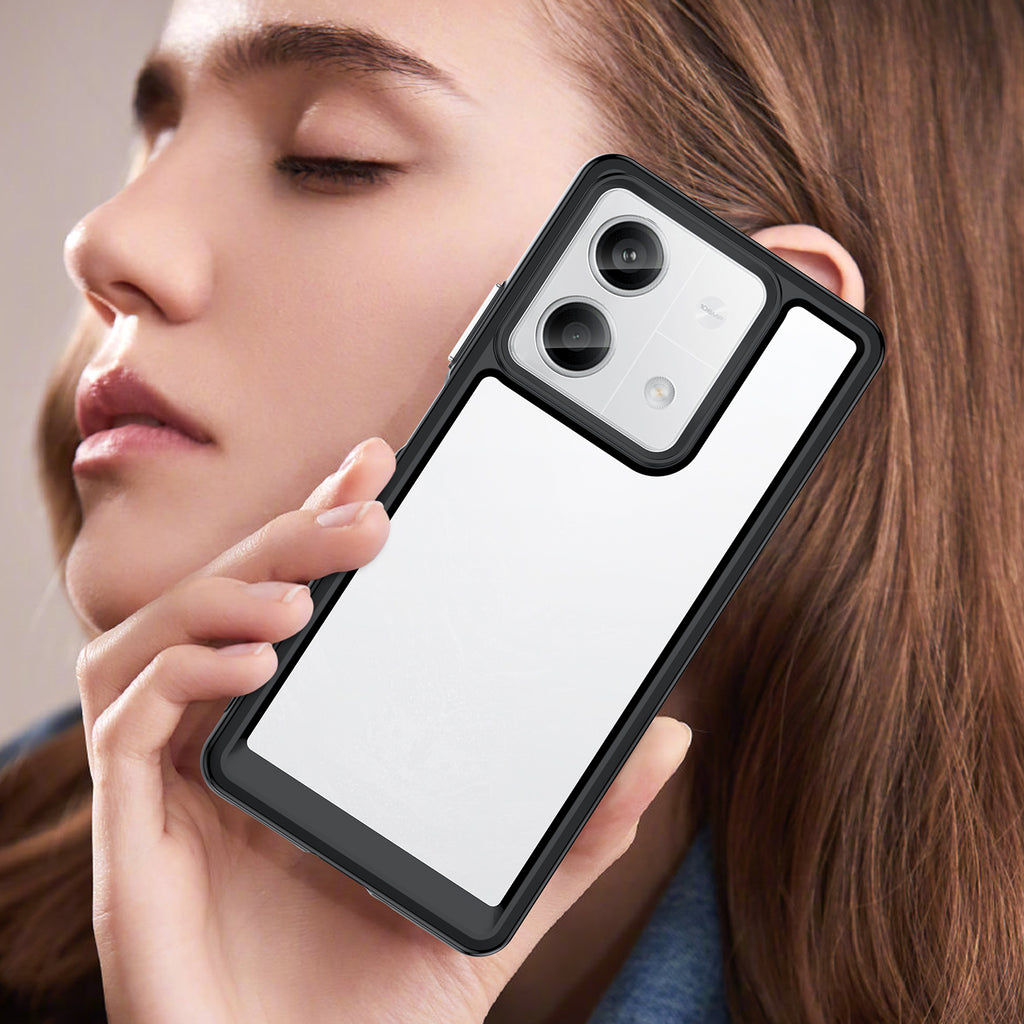 Outer Space dėklas Xiaomi Redmi Note 13 Pro+ – juodas -- Xiaomi Redmi Note 13 Pro+
