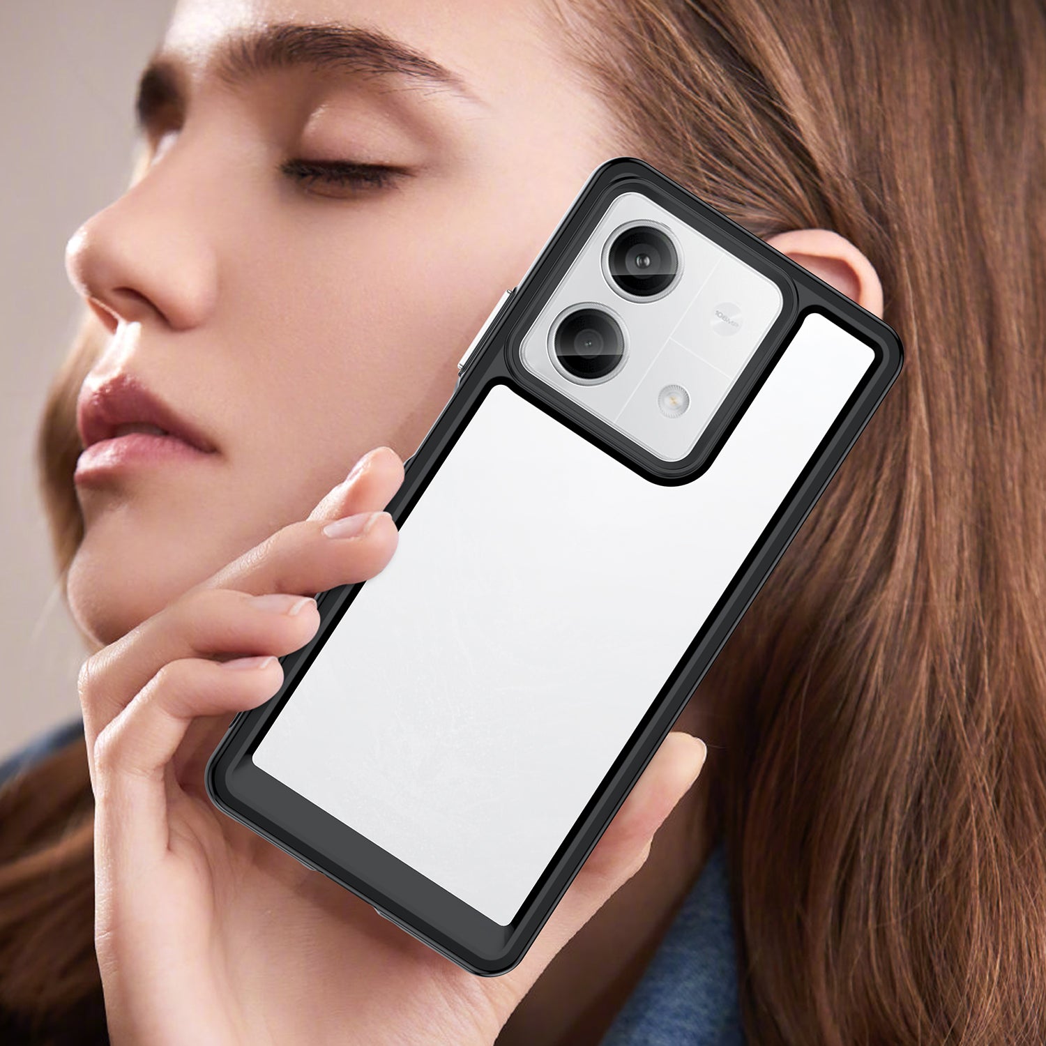 Outer Space dėklas Xiaomi Redmi Note 13 Pro+ – juodas -- Xiaomi Redmi Note 13 Pro+