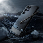 Spigen Rugged Armor dėklas Samsung Galaxy S24 Ultra – juodas